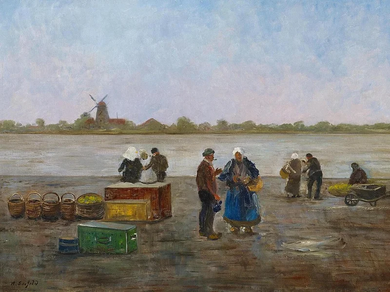 1874-Alexander Essfeld - Am Niederrhein